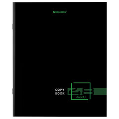 Тетрадь А5 48 л. BRAUBERG скоба, линия, обложка картон, &laquo;Dark&raquo; (микс в спайке), 404383