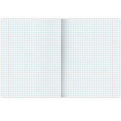 Тетрадь А5, 80 л., BRAUBERG скоба, клетка, обложка картон, &laquo;Пастельная&raquo; Pastel Tone, 404411