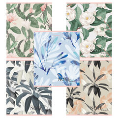 Тетрадь А5 96 л. BRAUBERG скоба, клетка, обложка картон, &laquo;Bloom&raquo; (микс в спайке), 404438