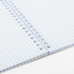 Тетрадь А5 120 л. BRAUBERG, гребень, клетка, обложка картон, &laquo;LINE&raquo; (микс в спайке), 404446