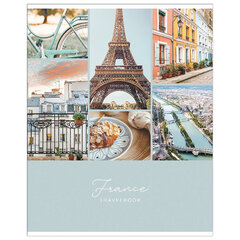 Тетрадь А5, 48 л., HATBER-ECO скоба, офсет №2 ЭКОНОМ, клетка, обложка мелованная бумага, &laquo;Travelbook&raquo;, 075793