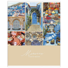 Тетрадь А5, 48 л., HATBER-ECO скоба, офсет №2 ЭКОНОМ, клетка, обложка мелованная бумага, &laquo;Travelbook&raquo;, 075793