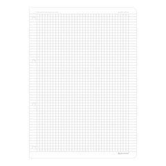 Сменный блок для тетради на кольцах БОЛЬШОЙ ФОРМАТ А4 120 л., BRAUBERG, ПОВЫШЕННОЙ ПЛОТНОСТИ, белый, 404516