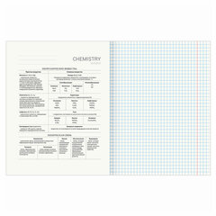 Тетрадь предметная &laquo;КЛАССИКА NATURE&raquo; 48 л., обложка картон, ХИМИЯ, клетка, BRAUBERG, 404591