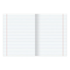 Тетрадь предметная &laquo;МИР ЗНАНИЙ&raquo; 36 л., обложка мелованная бумага, ЛИТЕРАТУРА, линия, BRAUBERG, 404601