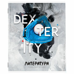 Тетрадь предметная &laquo;SPORT CLUB&raquo; 48 л., обложка картон, ЛИТЕРАТУРА, линия, подсказ, BRAUBERG, 404802