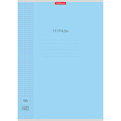 Тетрадь обложка пластик, А4, 96 л. скоба, клетка, ERICH KRAUSE, &laquo;CoverPro&raquo;, микс в спайке, 56413