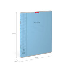 Тетрадь обложка пластик, А4, 96 л. скоба, клетка, ERICH KRAUSE, &laquo;CoverPro&raquo;, микс в спайке, 56413