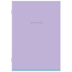 Тетради ДЭК А4 96 л. КОМПЛЕКТ 3 шт. BRAUBERG скоба, клетка, матовая ламинация, &laquo;Minimal Pastel&raquo;, 404889