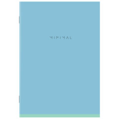 Тетради ДЭК А4 96 л. КОМПЛЕКТ 3 шт. BRAUBERG скоба, клетка, матовая ламинация, &laquo;Minimal Pastel&raquo;, 404889