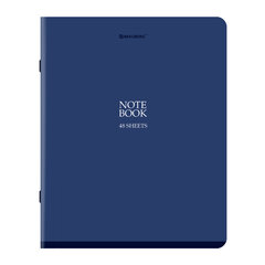 Тетради ДЭК А5 48 л. КОМПЛЕКТ 5 шт. BRAUBERG скоба, клетка, SoftTouch, &laquo;NoteBookMono&raquo;, 404911