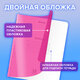 Тетрадь пластиковая обложка (НЕОН) 12 листов, косая линия, BRAUBERG "Smart Cover", АССОРТИ (микс в спайке), 405027