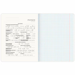 Тетрадь предметная CREATIVE 48 л., обложка картон, ФИЗИКА, клетка, подсказ, BRAUBERG, 405119