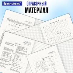 Тетради предметные, КОМПЛЕКТ 12 ПРЕДМЕТОВ, 48 л., матовая ламинация, BRAUBERG "SHADOWS", 405176