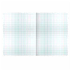 Тетрадь А5 48 л. BRAUBERG скоба, клетка, выборочный лак, &laquo;PASTEL&raquo;, 405189