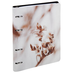 Тетрадь на кольцах А5, 175&times;215 мм, 120 л., под кожу, BRAUBERG VISTA, &laquo;Elegant&raquo;, 405211