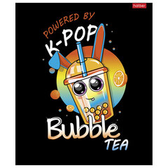 Тетрадь А5, 48 л., HATBER скоба, клетка, глянцевая ламинация, &laquo;Bubble tea&raquo; (микс в спайке), 089457