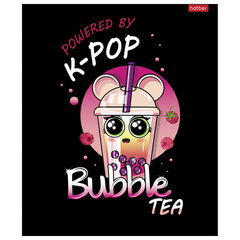 Тетрадь А5, 48 л., HATBER скоба, клетка, глянцевая ламинация, &laquo;Bubble tea&raquo; (микс в спайке), 089457