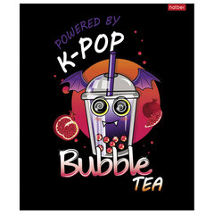 Тетрадь А5, 48 л., HATBER скоба, клетка, глянцевая ламинация, &laquo;Bubble tea&raquo; (микс в спайке), 089457