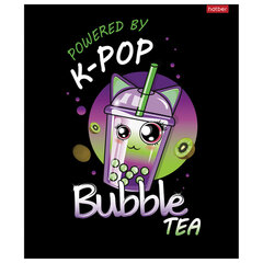 Тетрадь А5, 48 л., HATBER скоба, клетка, глянцевая ламинация, &laquo;Bubble tea&raquo; (микс в спайке), 089457