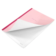 Тетрадь А4 96 л. BRAUBERG, на сшивке с корешком, клетка, обложка картон, &laquo;Minimal Pastel&raquo;, 405282