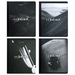 Тетрадь А5 96 л. BRAUBERG, на сшивке с корешком, клетка, обложка картон, &laquo;Simplicity&raquo;, 405288