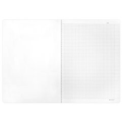 Тетрадь ДЭК А4 96 л. BRAUBERG, на сшивке с корешком, клетка, &laquo;Мудрый Кот&raquo;, 405302