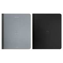 Тетради ДЭК А5 96 л. КОМПЛЕКТ 2 шт., BRAUBERG, на сшивке с корешком, клетка, &laquo;Ритм&raquo;, 405304