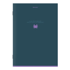 Тетрадь А4, 96 л., BRAUBERG, скоба, клетка, глянцевый лак, &laquo;Monocolor&raquo;, (микс в спайке), 405322