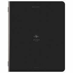 Тетрадь А5, 48 л., BRAUBERG, скоба, клетка, SoftTouch, &laquo;Ритм&raquo;, (микс в спайке), 405331