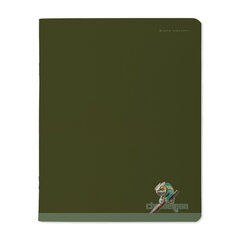 Тетрадь А5, 48 л., BRUNO VISCONTI, скоба, клетка, Soft-Touch, &laquo;VERDE.ANIMALS&raquo; (5 видов), 7-48-1373