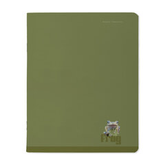 Тетрадь А5, 48 л., BRUNO VISCONTI, скоба, клетка, Soft-Touch, &laquo;VERDE.ANIMALS&raquo; (5 видов), 7-48-1373