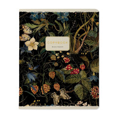 Тетрадь А5 48 л. BRUNO VISCONTI скоба, клетка, Soft Touch, фольга, &laquo;FLORA&raquo; (5 видов), 7-48-1343