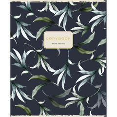 Тетрадь А5, 48 л. BRUNO VISCONTI, скоба, клетка, Soft-Touch, фольга, &laquo;FLORAL PATTERN&raquo; (5 видов), 7-48-1371