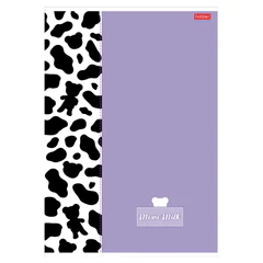 Тетрадь А4 96 л., HATBER, скоба, клетка, матовая ламинация, &laquo;Mimimilk&raquo; (микс в спайке), 087003