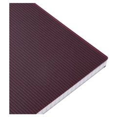 Тетрадь обложка пластик, А4, 80 л., гребень, клетка, HATBER, &laquo;VELVET&raquo; Бордо, 081564