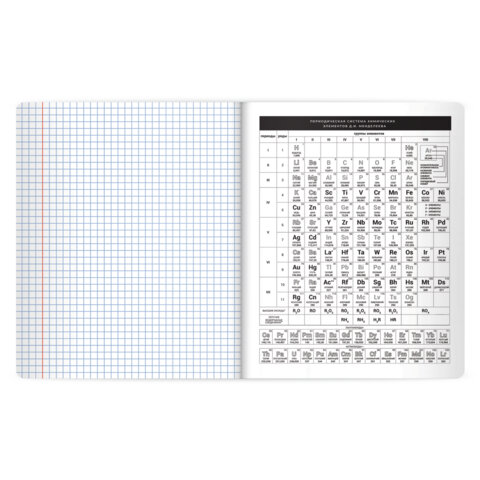 Тетрадь предметная BLACK MODE 48 л., пластиковая обложка, ХИМИЯ, клетка, подсказ, BRAUBERG, 405525 - фото 5