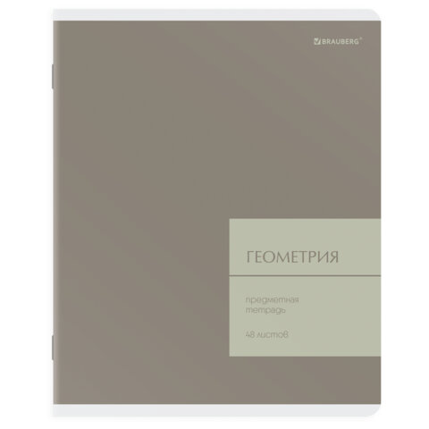 Тетради предметные, КОМПЛЕКТ 12 ПРЕДМЕТОВ 48 л., пластиковая обложка, BRAUBERG "MonoPastel", 405540 - фото 7