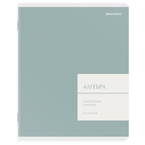 Тетради предметные, КОМПЛЕКТ 12 ПРЕДМЕТОВ 48 л., пластиковая обложка, BRAUBERG "MonoPastel", 405540 - фото 2