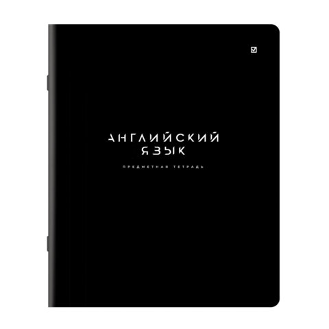 Тетради предметные, КОМПЛЕКТ 12 ПРЕДМЕТОВ 48 л., пластиковая обложка, BRAUBERG "BLACK MODE", 405541 - фото 8