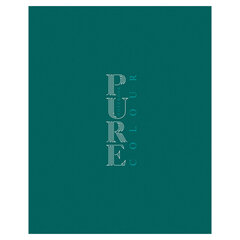 Тетрадь А5, 96 л., HATBER-ECO, скоба, офсет №2, ЭКОНОМ, клетка, обложка картон, PURE colour, &laquo;Малахит&raquo;, 092126