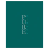 Тетрадь А5, 96 л., HATBER-ECO, скоба, офсет №2, ЭКОНОМ, клетка, обложка картон, PURE colour, "Малахит", 092126