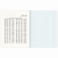 Тетрадь предметная &laquo;BLOSSOM&raquo; 48 л., рельефный картон, АНГЛИЙСКИЙ ЯЗЫК, клетка, подсказки, BRAUBERG, 405592