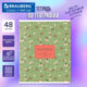 Тетрадь предметная "BLOSSOM" 48 л., рельефный картон, ГЕОГРАФИЯ, клетка, подсказки, BRAUBERG, 405594