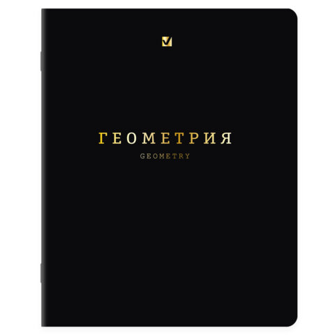 Тетради предметные, КОМПЛЕКТ 12 ПРЕДМЕТОВ, 48 л., Soft-Touch, 3D-фольга, BRAUBERG, "BLACK GOLD", 405602 - фото 12
