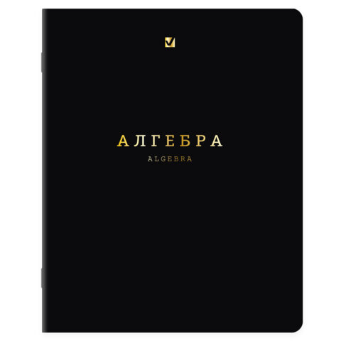 Тетради предметные, КОМПЛЕКТ 12 ПРЕДМЕТОВ, 48 л., Soft-Touch, 3D-фольга, BRAUBERG, "BLACK GOLD", 405602 - фото 3