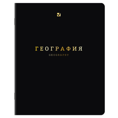 Тетради предметные, КОМПЛЕКТ 12 ПРЕДМЕТОВ, 48 л., Soft-Touch, 3D-фольга, BRAUBERG, "BLACK GOLD", 405602 - фото 4