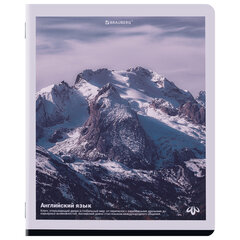 Тетради предметные, КОМПЛЕКТ 12 ПРЕДМЕТОВ, 48 л., матовая ламинация, BRAUBERG, &laquo;ПРИРОДА&raquo;, 405606