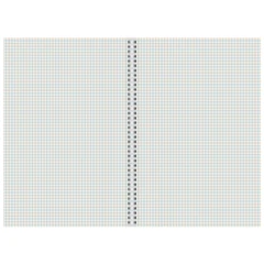 Тетрадь А4 96 л. STAFF &laquo;College&raquo; гребень, клетка, офсет №2 ЭКОНОМ, обложка картон, ОДНОТОННАЯ, 405618