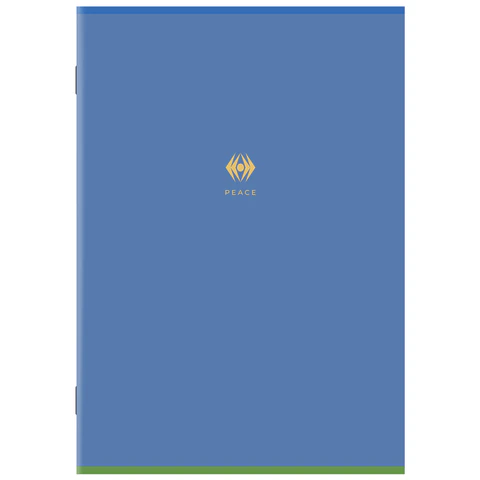 Тетрадь А4 96 л. STAFF "College" скоба, клетка, офсет №2 ЭКОНОМ, обложка картон, ПАСТЕЛЬ, 405620 - фото 6